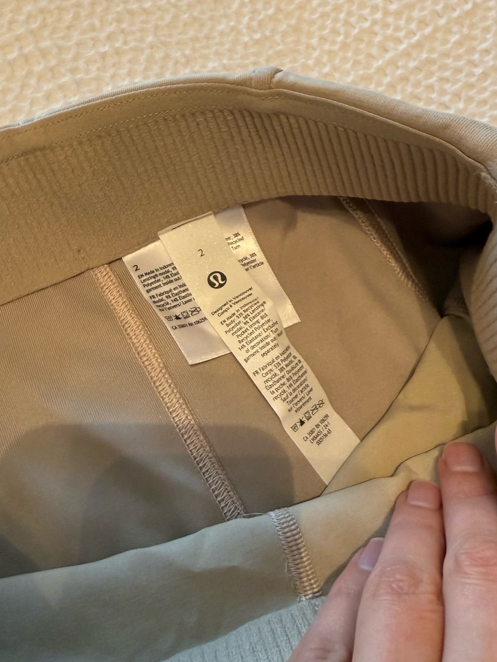 lululemon | Taupe Pencil Midi Skirt | Size 2 - Picture 2 of 13